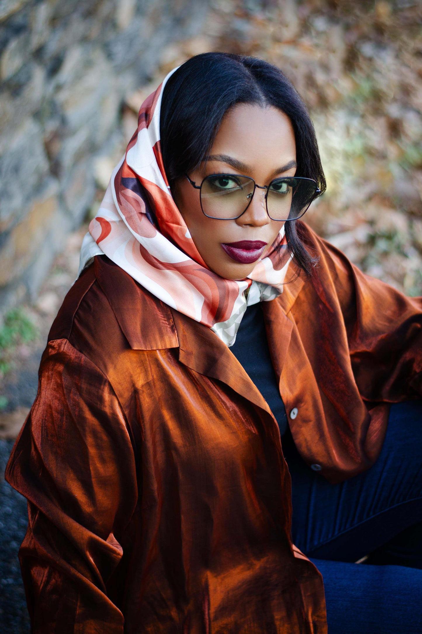 Tahira Silk Scarf