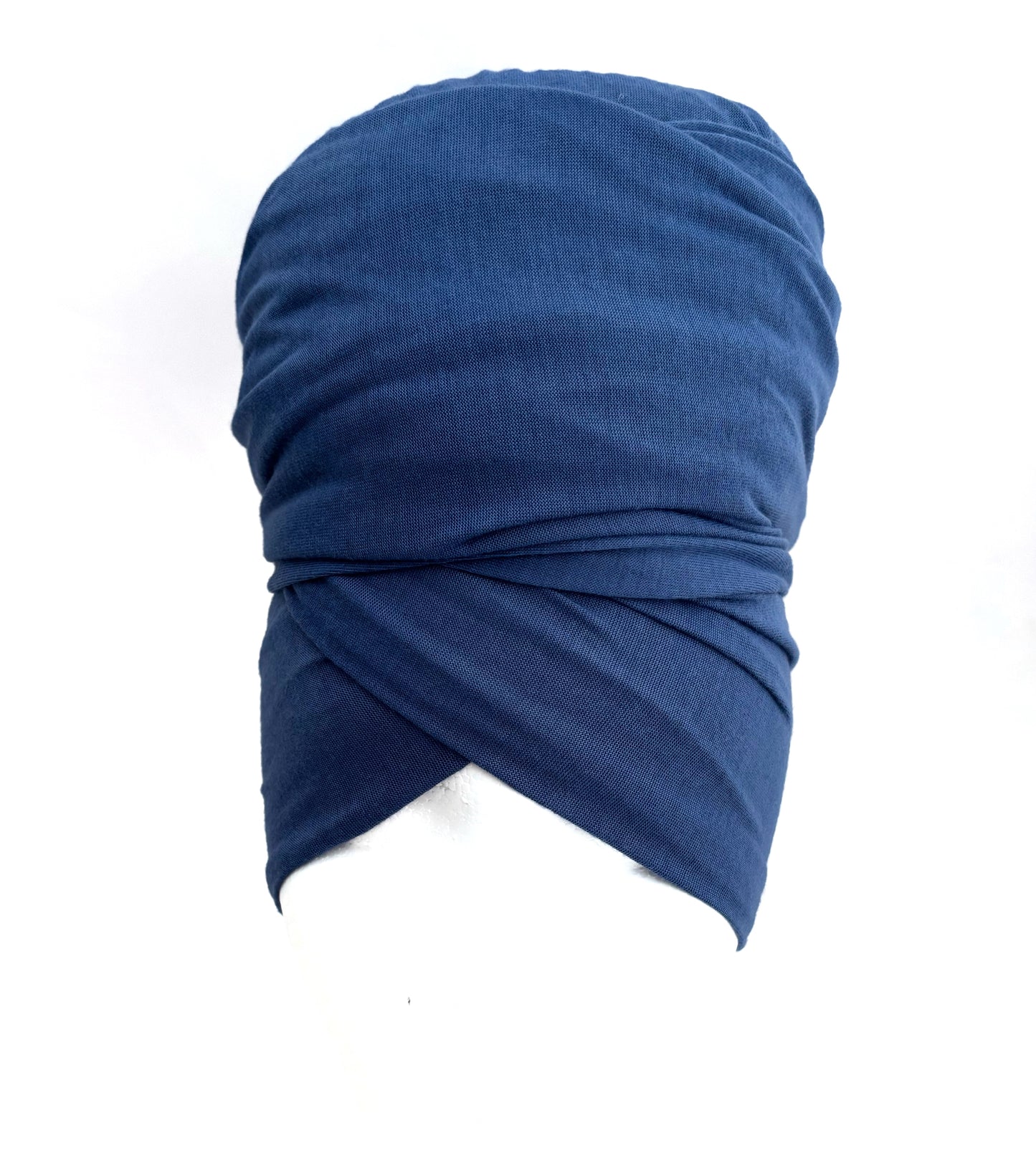 Peacock Blue Stretch Knit Headwrap