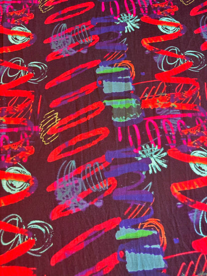 Abstract Stretch Knit Headwrap