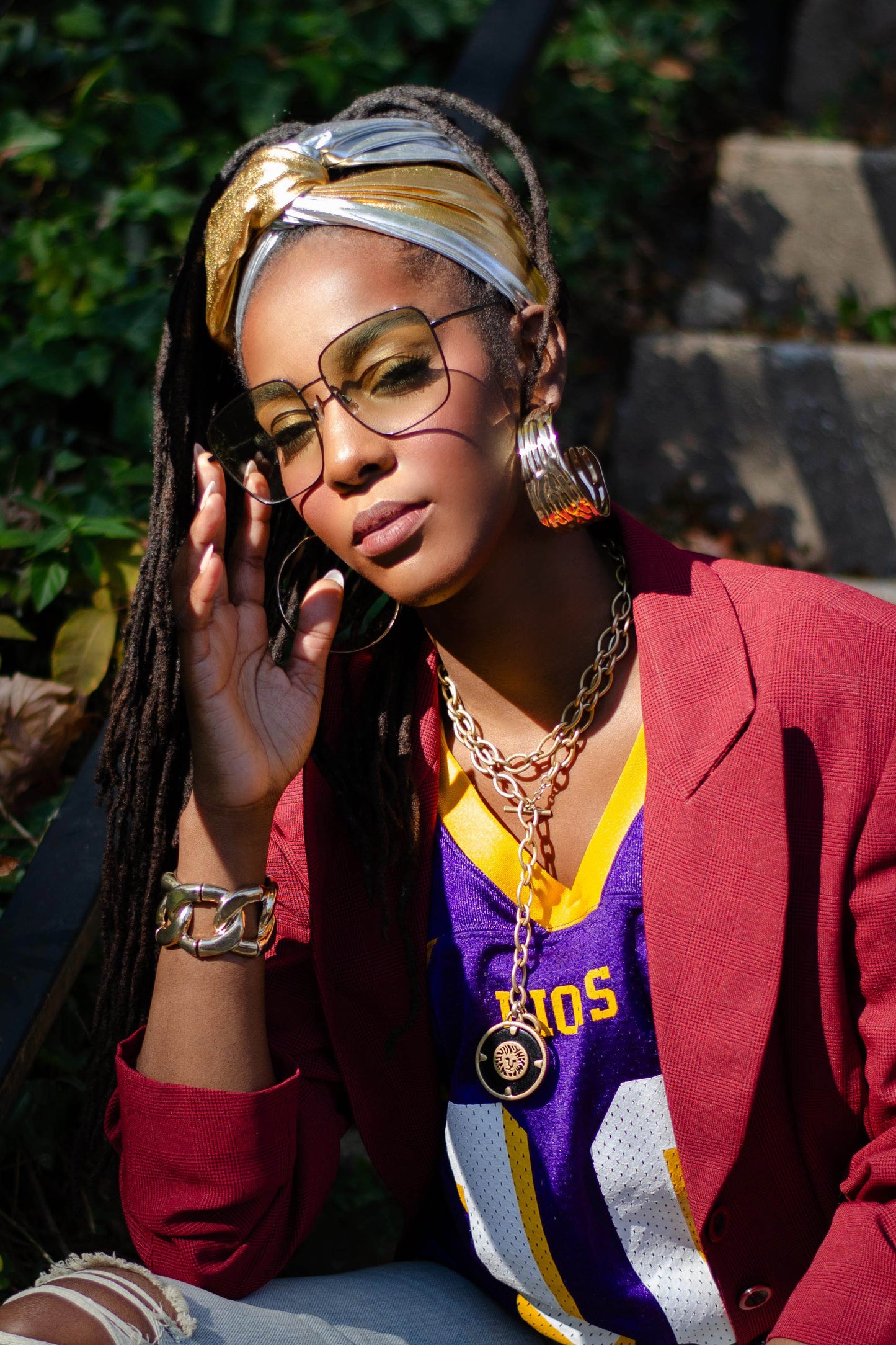 Heavy Metal Turban Headband