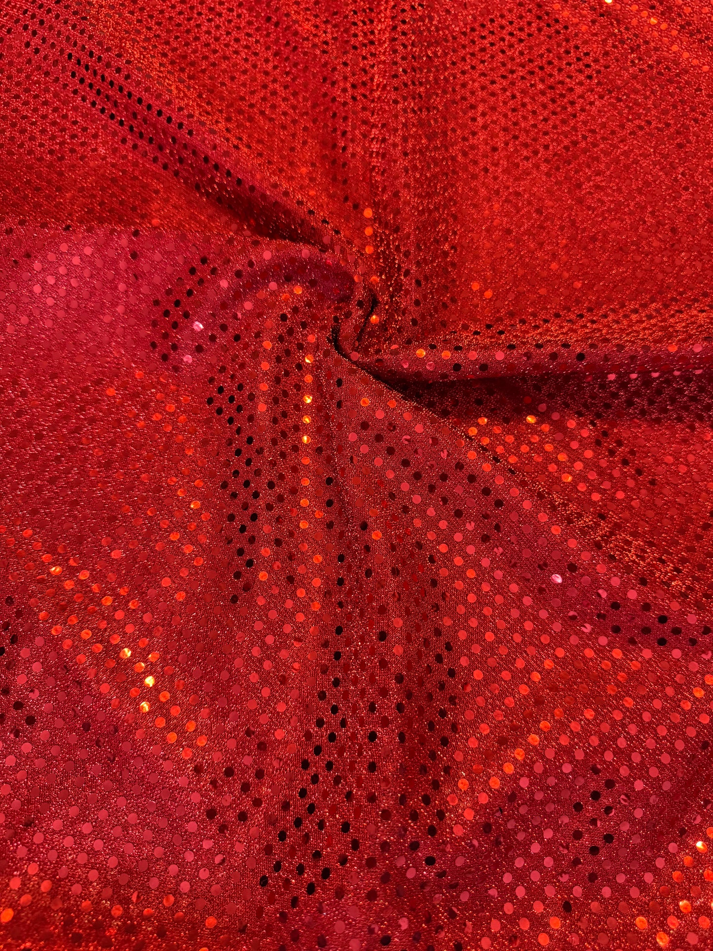 Sequin Red Flame Headwrap