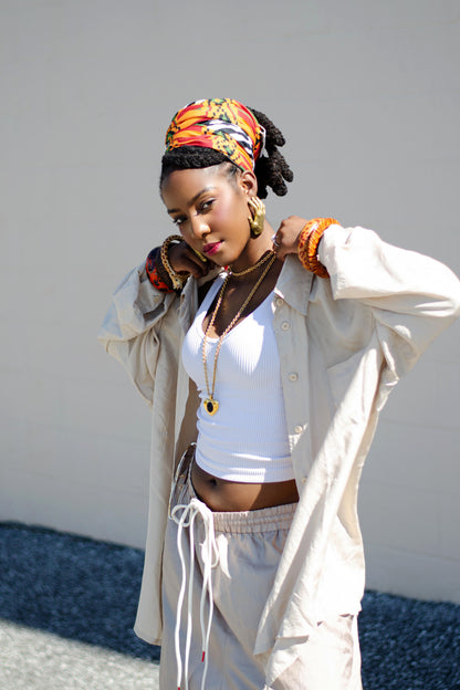 Fatima Stretch Knit Headwrap