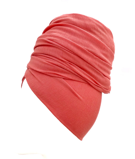 Coral Stretch Knit Headwrap