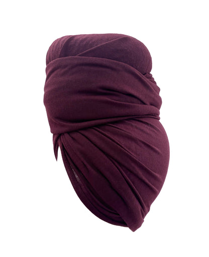 Mahogany Stretch Knit Headwrap