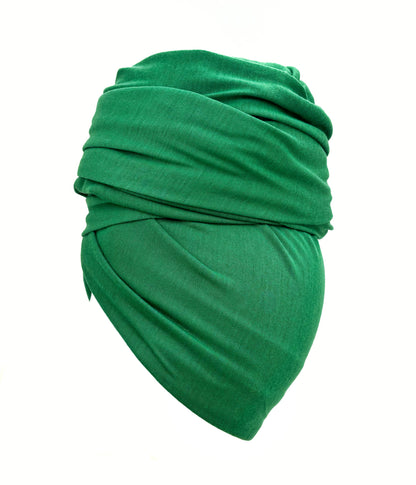 Forest Green Stretch Knit Headwrap
