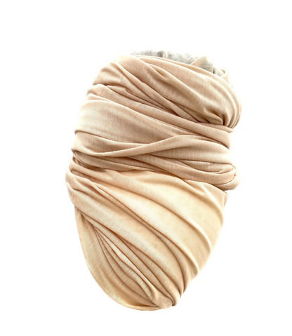 Buttermilk Stretch Knit Headwrap