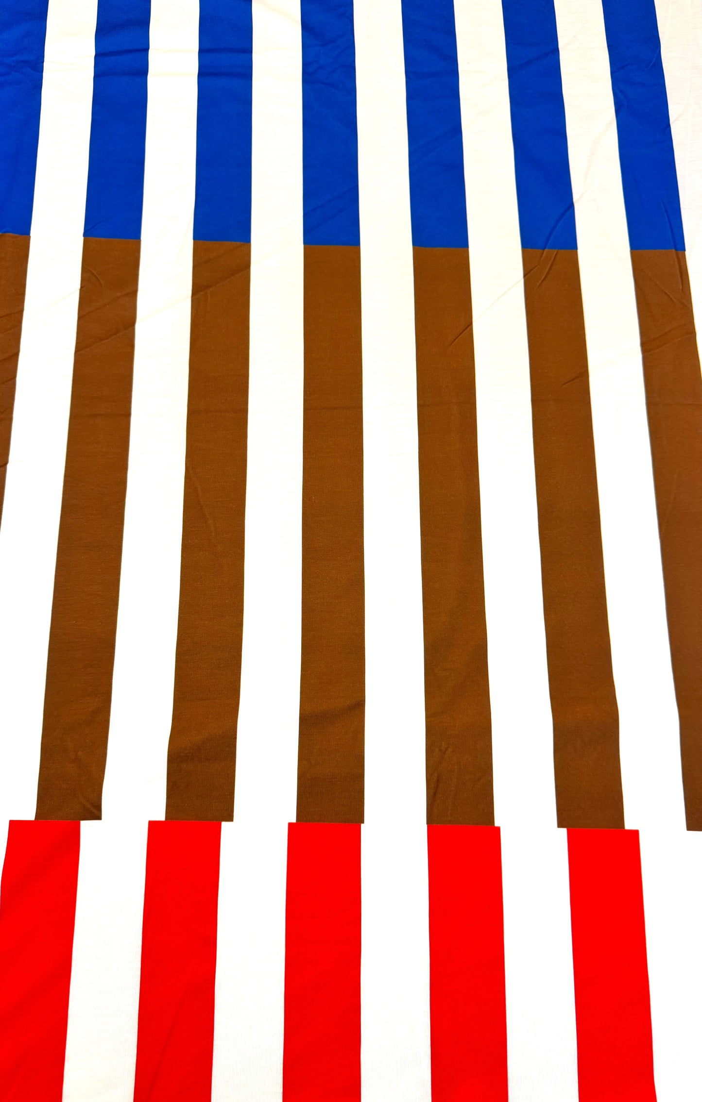 Stretch Knit Stripes Headwrap