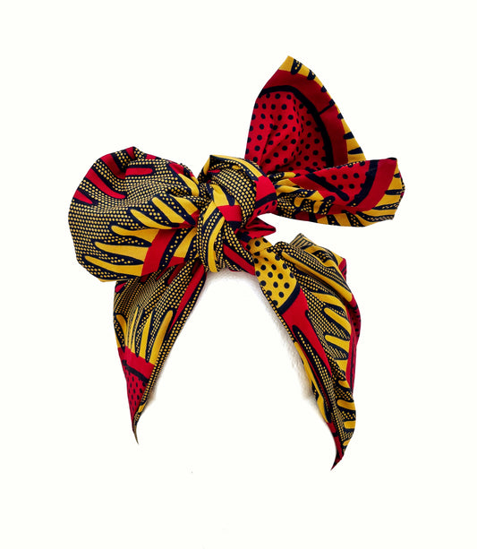 Self Tie Ankara Print Headband