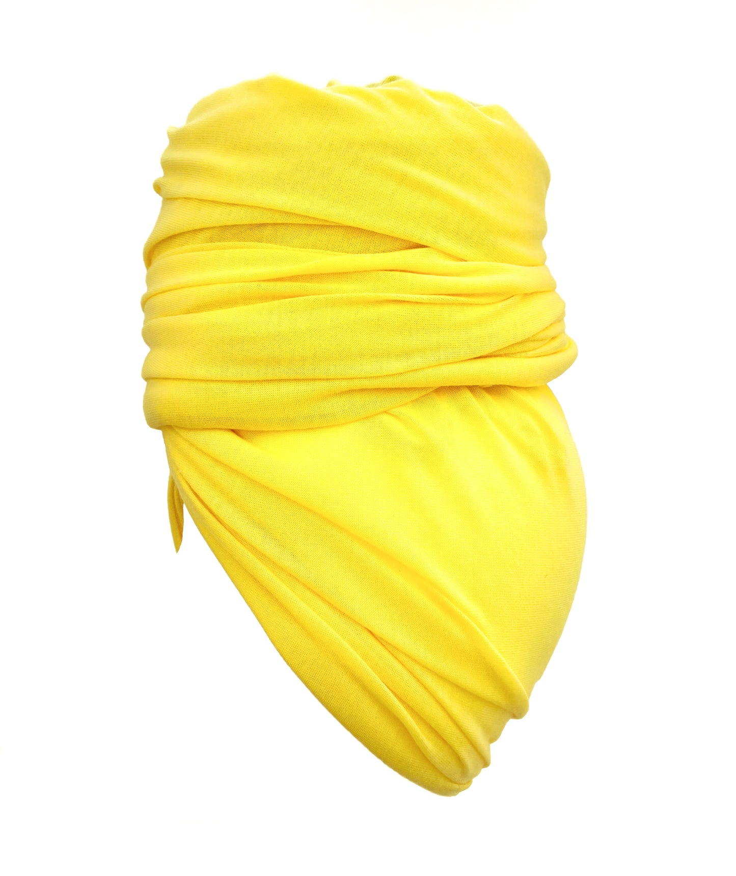 Lemon Yellow Stretch Knit Headwrap