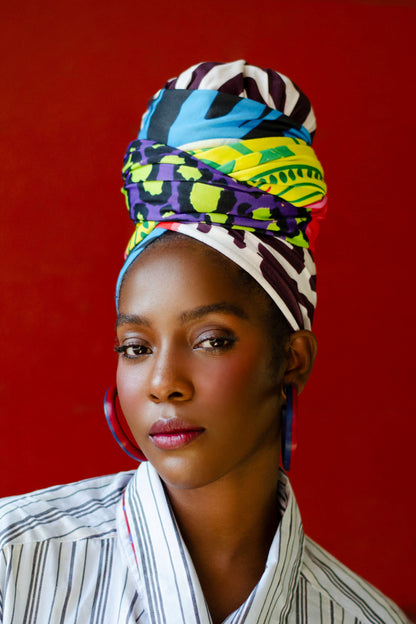 Laila Stretch Knit Headwrap