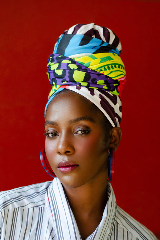 Laila Stretch Knit Headwrap