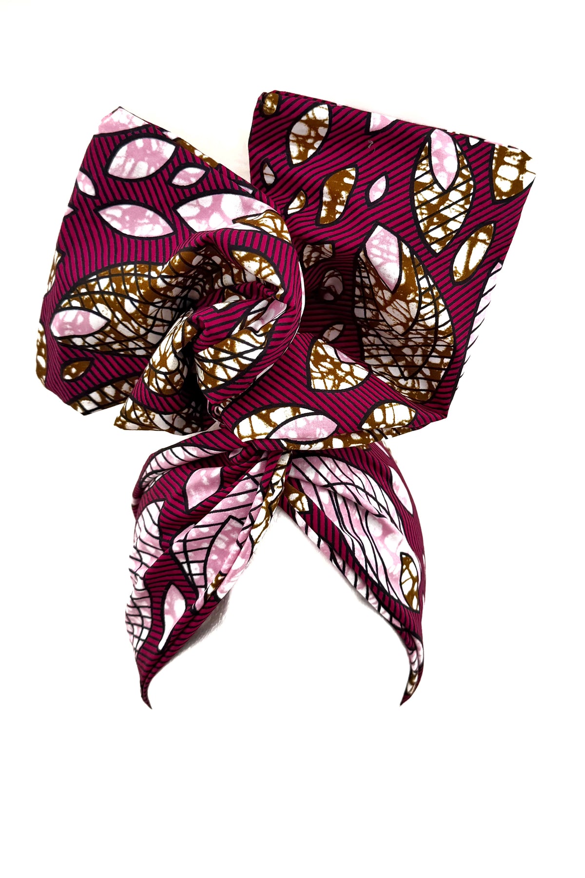Pink Ankara Wire Headband