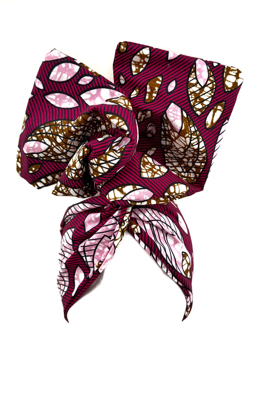 Pink Ankara Wire Headband