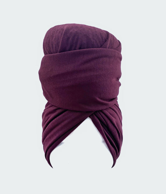 Mahogany Stretch Knit Headwrap