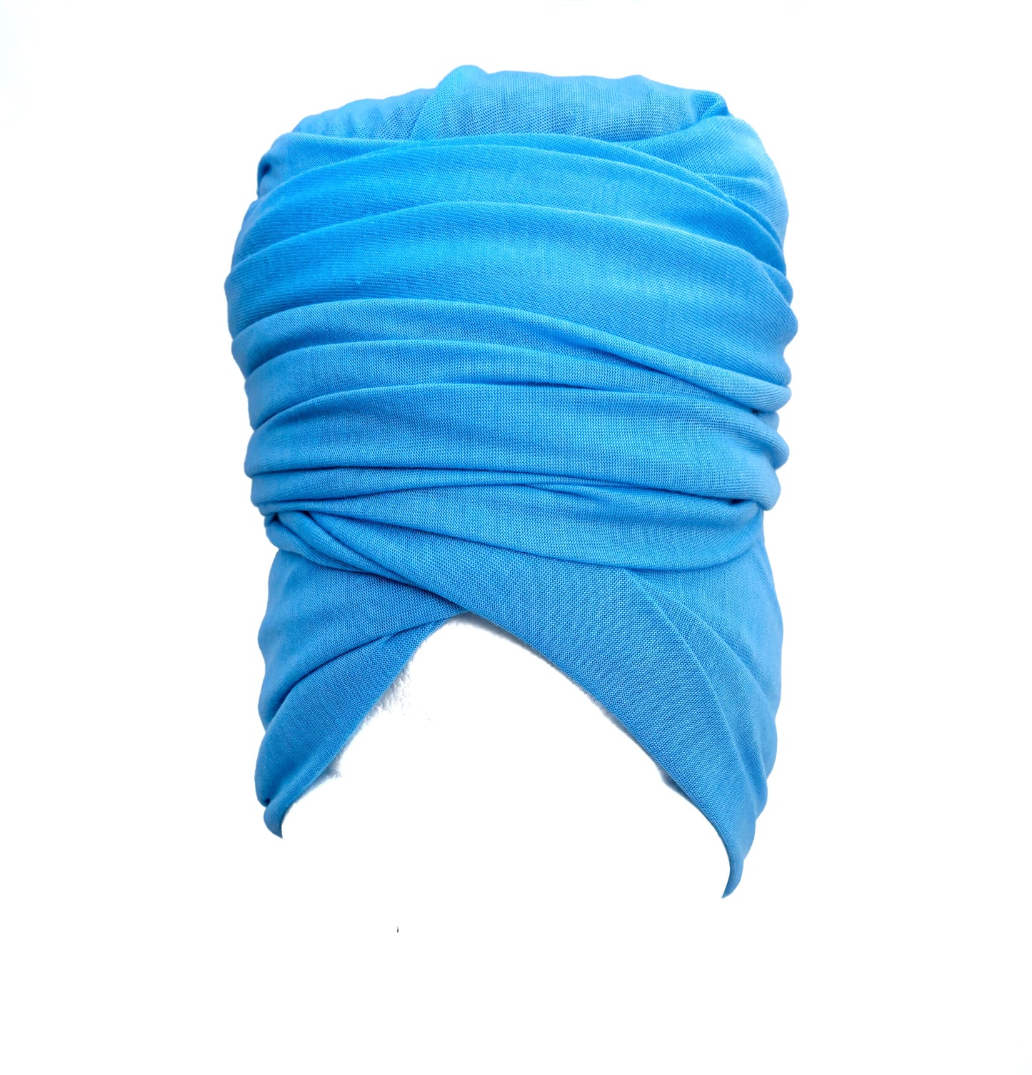 Pool Blue Stretch Knit Headwrap