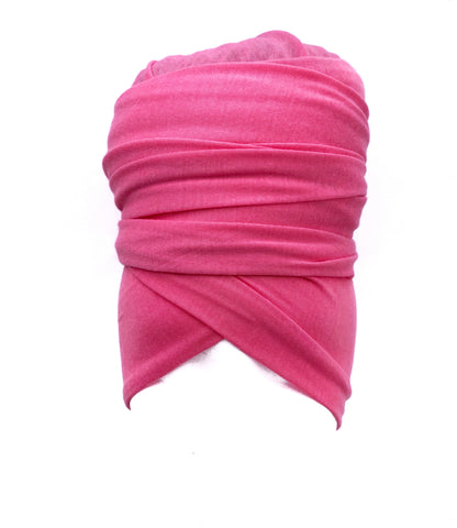Tropical Coral Stretch Knit Headwrap