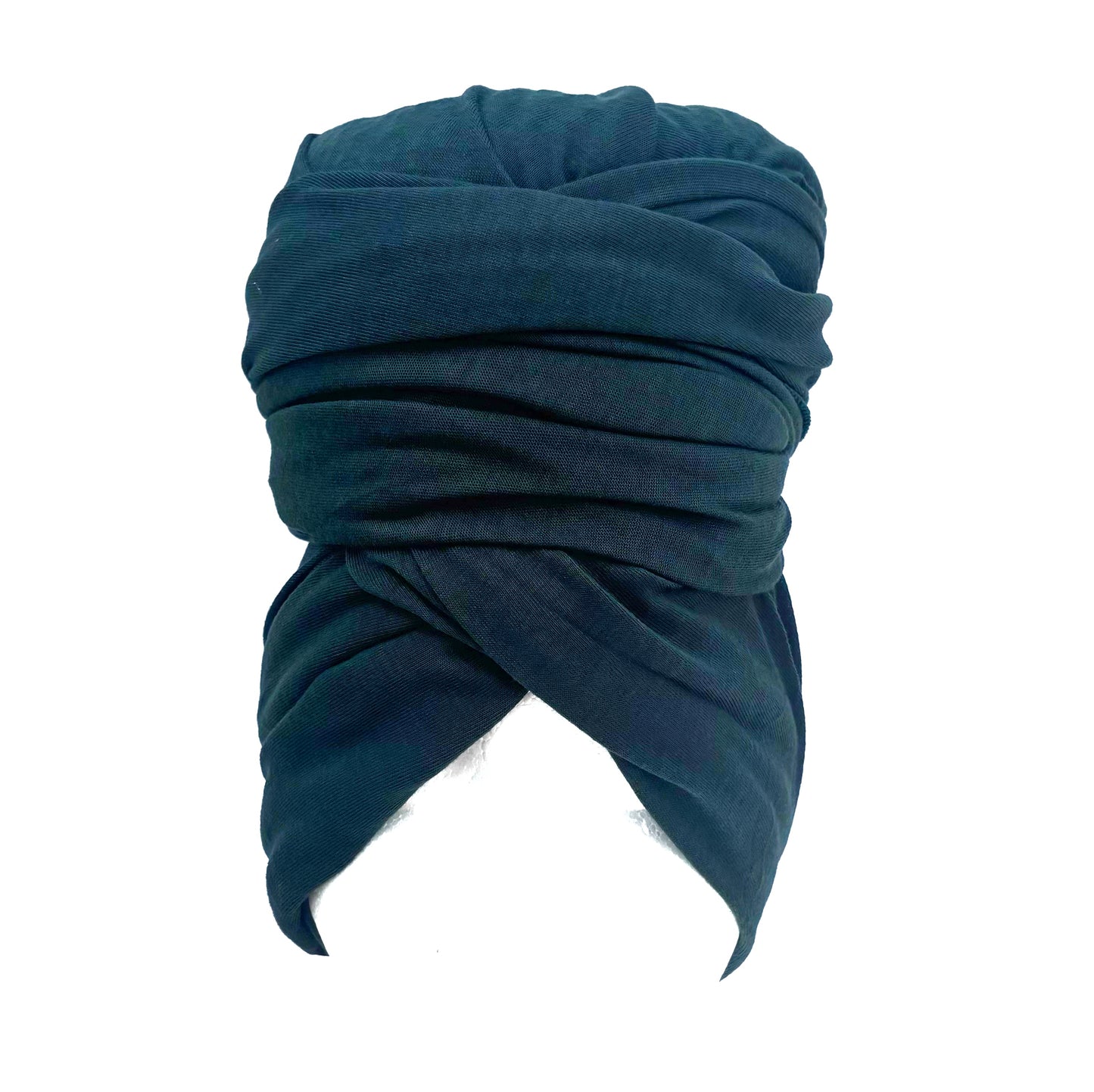 Dark Green Stretch Knit Headwrap