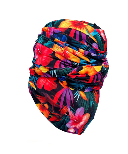 Tropical Neon Stretch Knit Headwrap