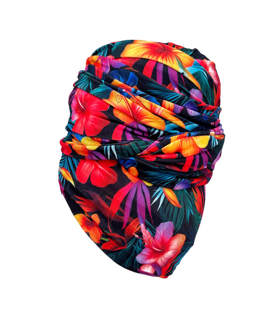 Tropical Neon Stretch Knit Headwrap
