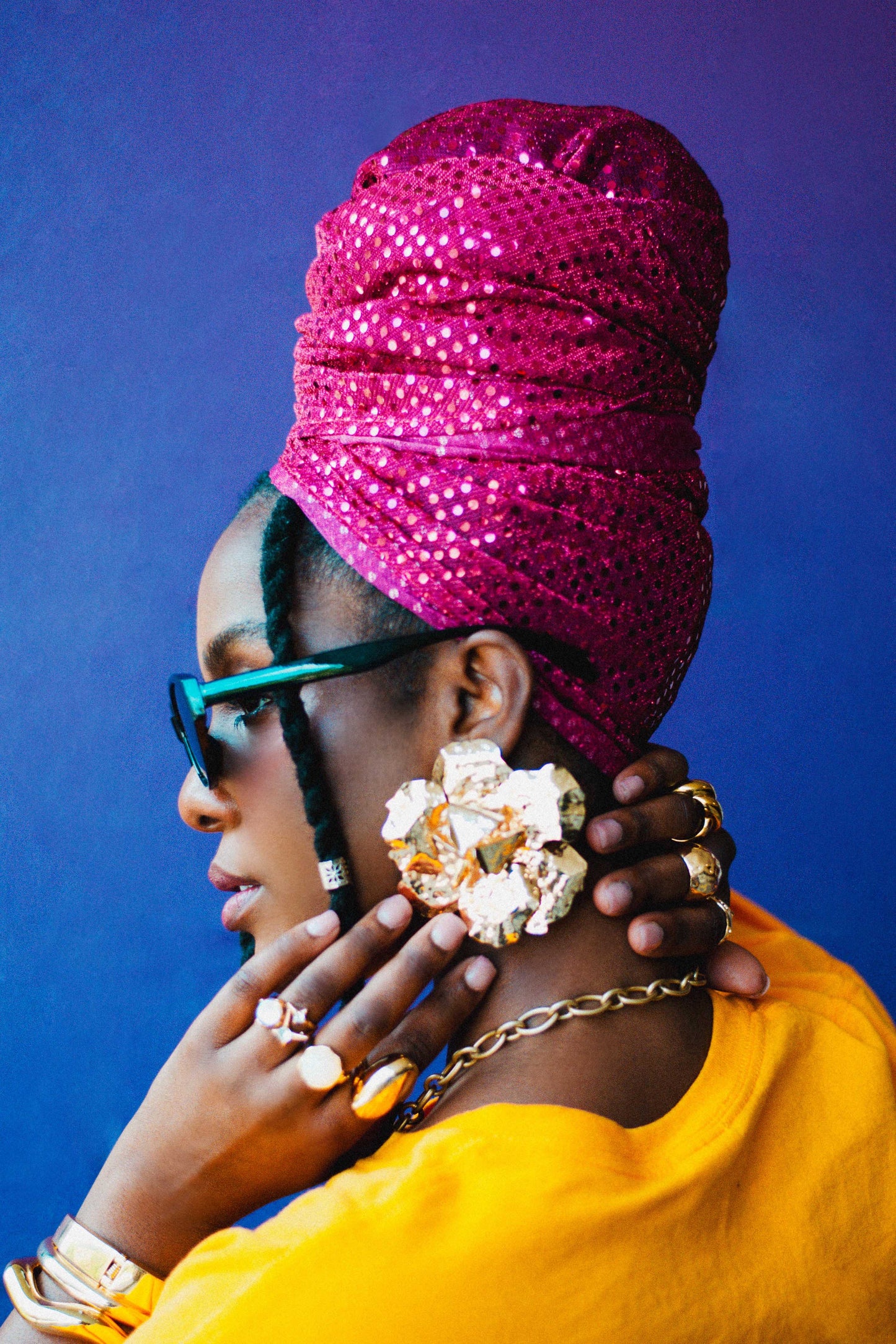 Sequin Diva Headwrap