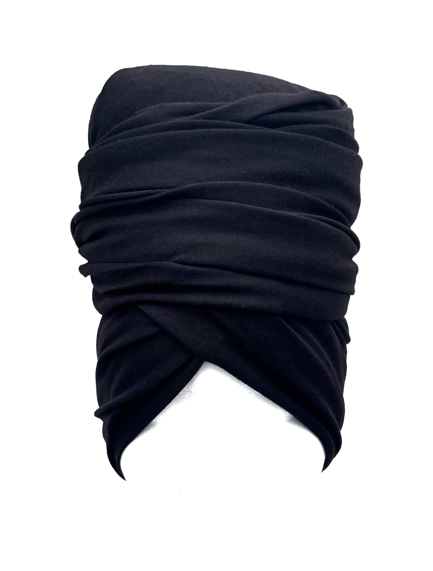 Ebony Stretch Knit Headwrap