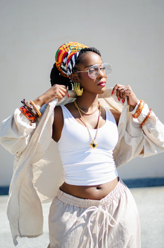 Fatima Stretch Knit Headwrap