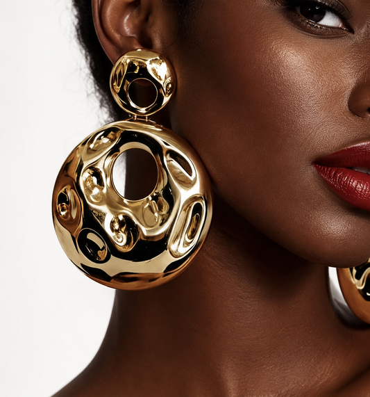 Golden Opulence Earrings