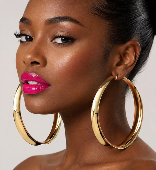 Oversized Hoop Earrings