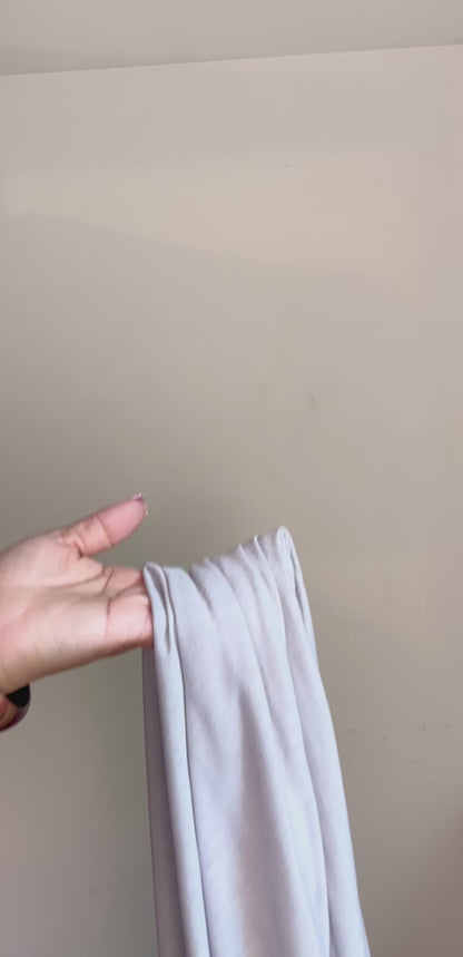 Light Gray Stretch Knit Headwrap