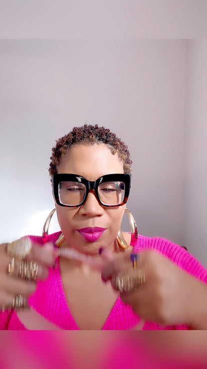 Purple Stretch Knit Headwrap