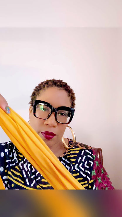 Marigold Stretch Knit Headwrap