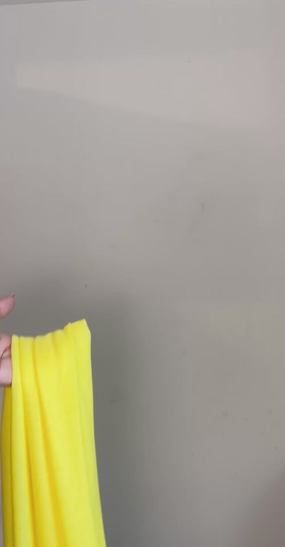 Lemon Yellow Stretch Knit Headwrap