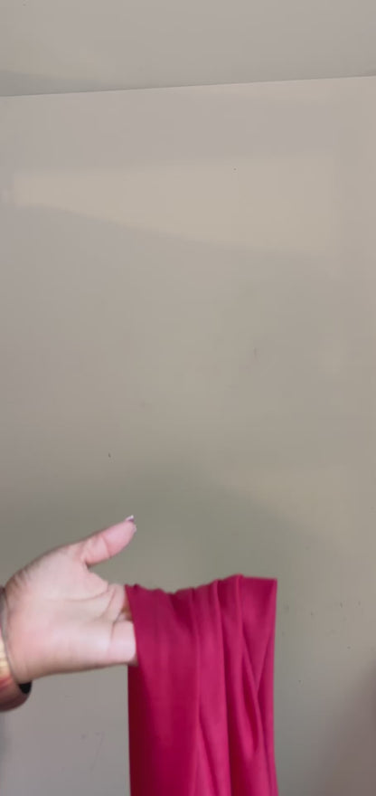 Ruby Red Stretch Knit Headwrap