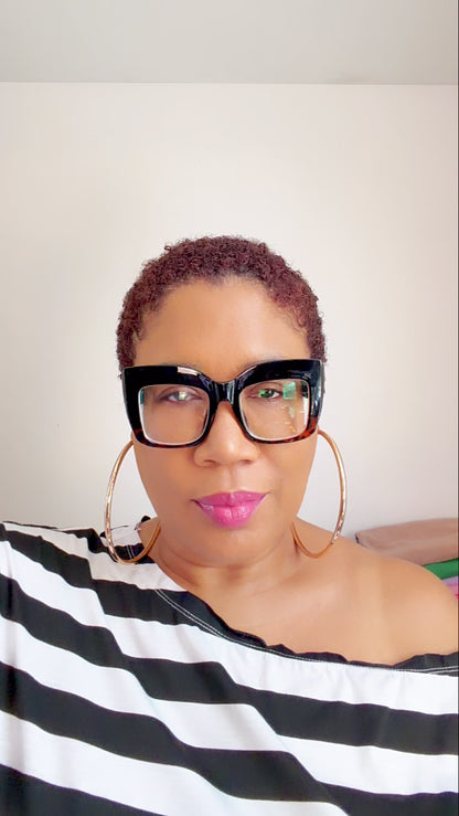 Stretch Knit Stripes Headwrap