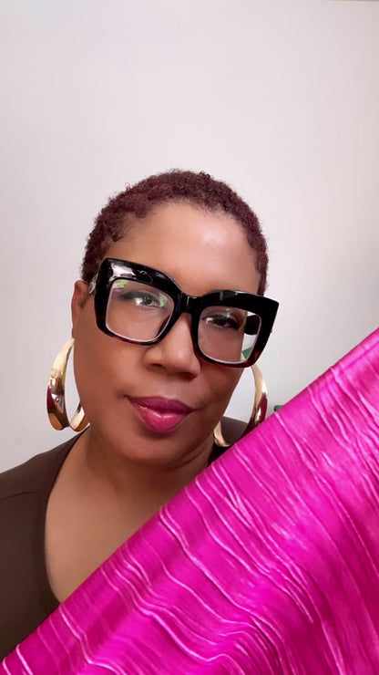 Pretty In Purple Wire Headwrap