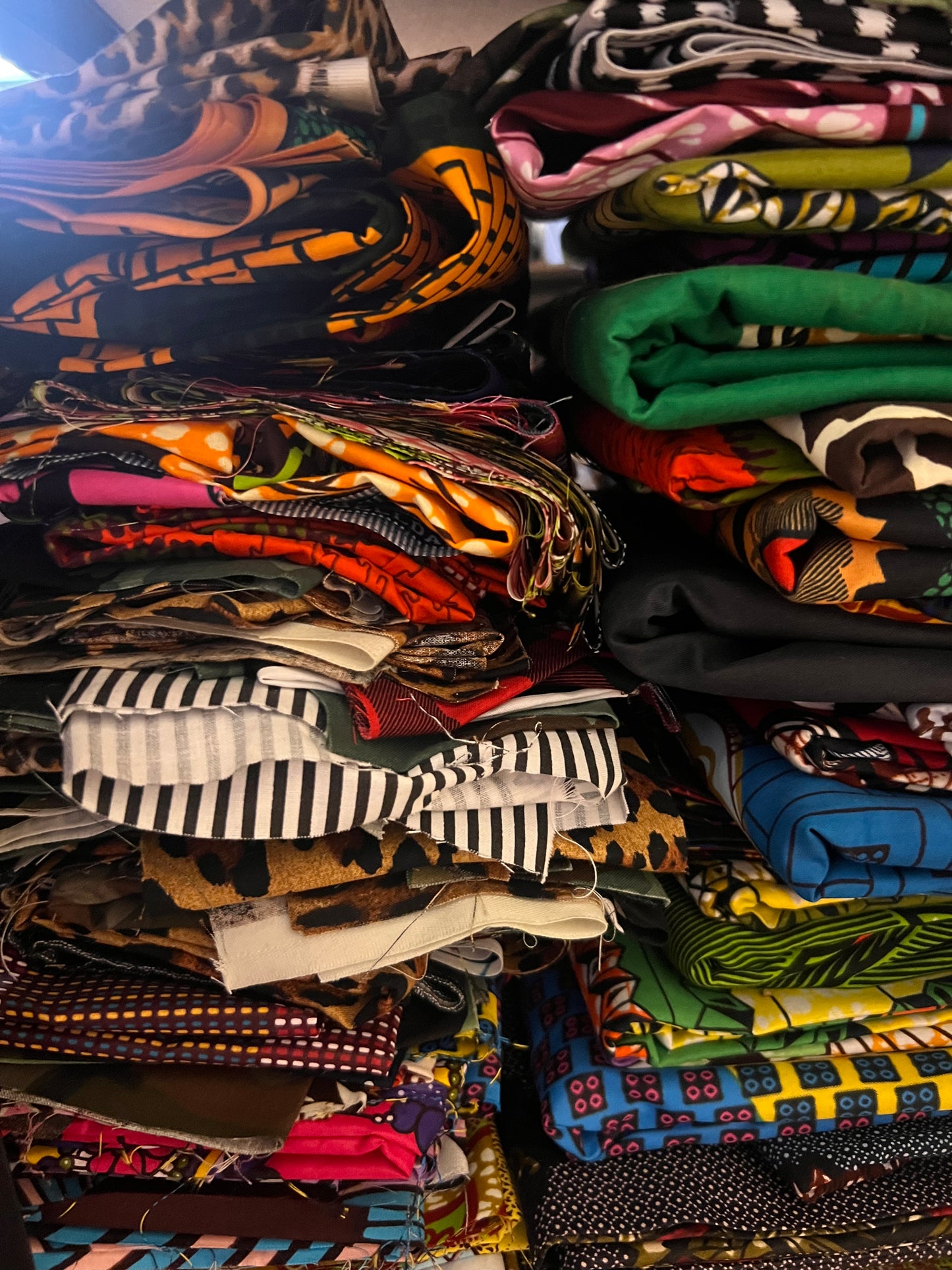 1 Pound Bag Of Scrap Fabric