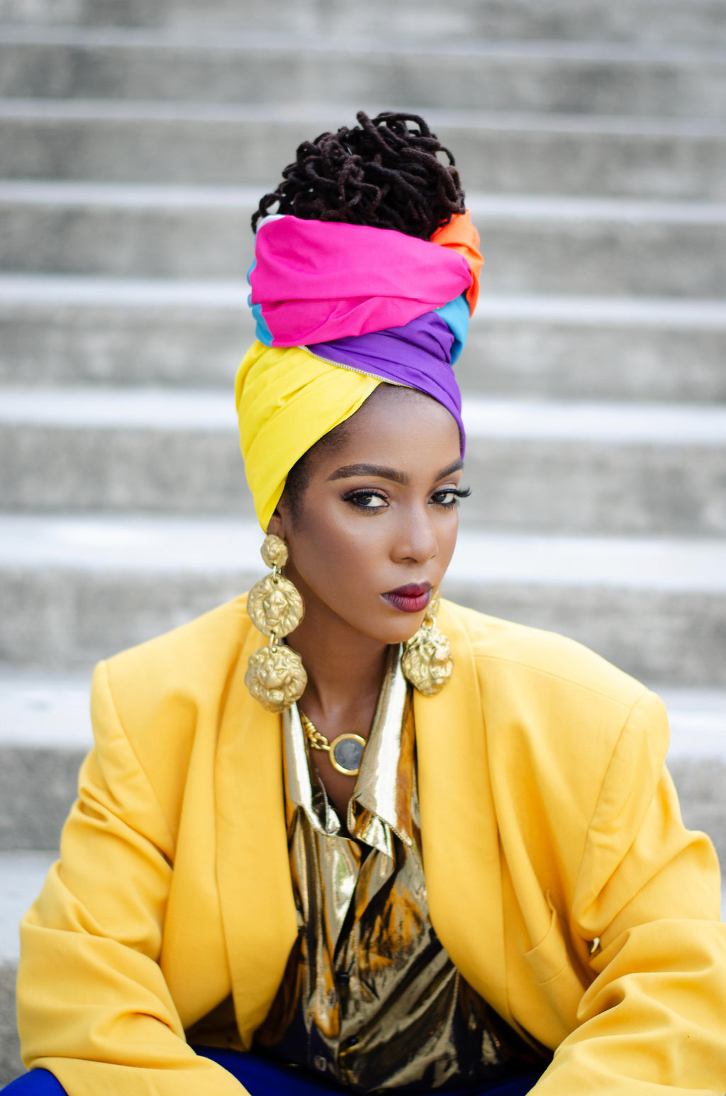 Rainbow Headwrap
