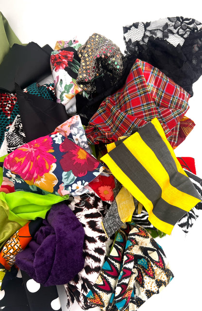 1 Pound Bag Of Scrap Fabric